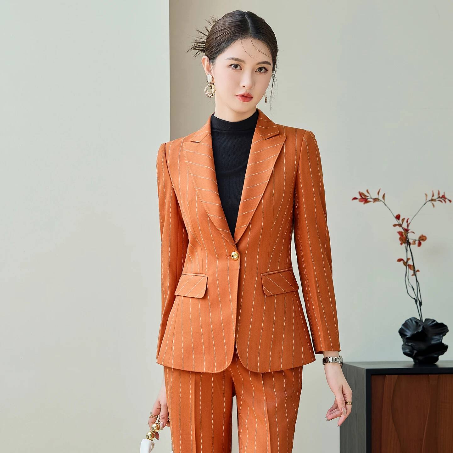 Formal Winter Wear Women Jacket - Herbst Winter Formale Frauen Anzüge mit
