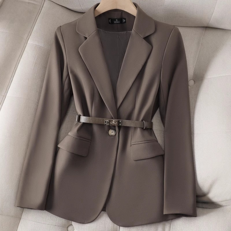 Formal Winter Wear Women Jacket - Büro Damen Blazer Frauen Jacke Langarm