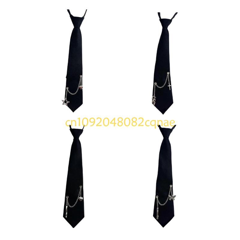 Women Formal Wear Korean - Koreanische Krawatte mit Reißverschluss, einfaches An-