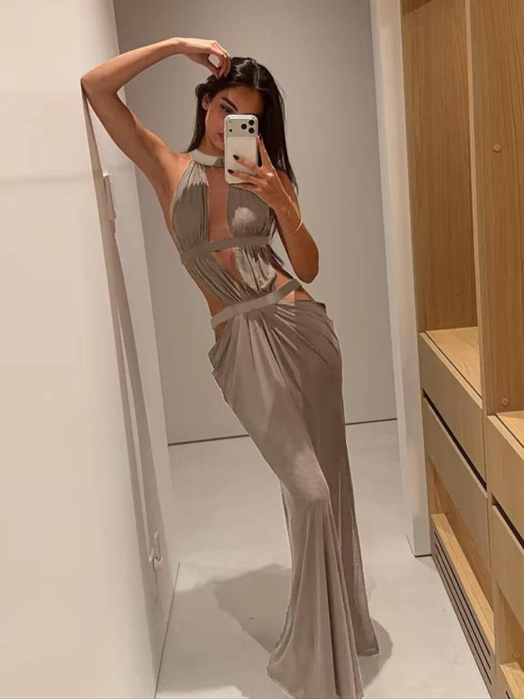 Damen Neckholder-Maxikleider m – Formal Wear Gowns For Women Bewertung und Preis