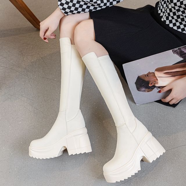 Kniehohe Damenstiefel mit dick – Formal Women'S Wear Bewertung und Preis