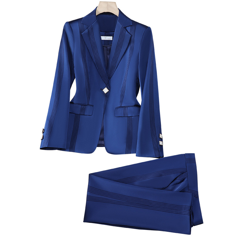 Modischer Damen-Hosenanzug 2-t – Formal Winter Wear Women Jacket Bewertung und Preis