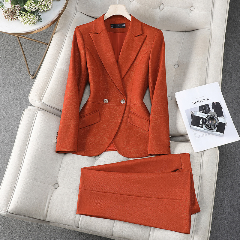 Herbst Winter Damen Hosenanzug – Formal Winter Wear Women Jacket Bewertung und Preis