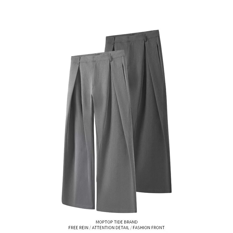 Retro Weite Anzughose mit Falt – Tailored Trouser Wide Bewertung und Preis
