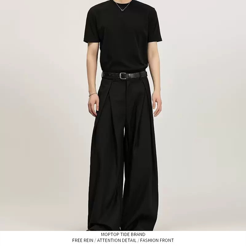 Retro Weite Anzughose mit Falt – Tailored Trouser Wide Bewertung und Preis