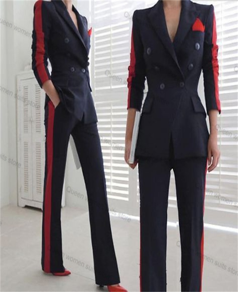 Rot Schwarz Herbst Frauen Anzu – Women'S Red Formal Wear Bewertung und Preis