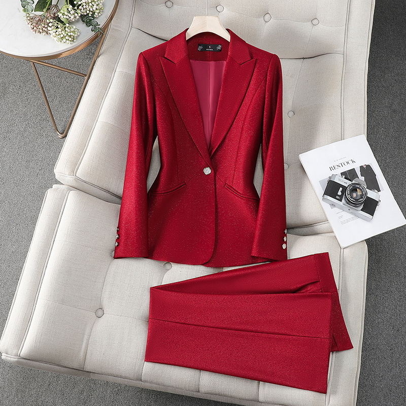 Büro-Damen-formeller Hosenanzu – Formal Winter Wear Women Jacket Bewertung und Preis