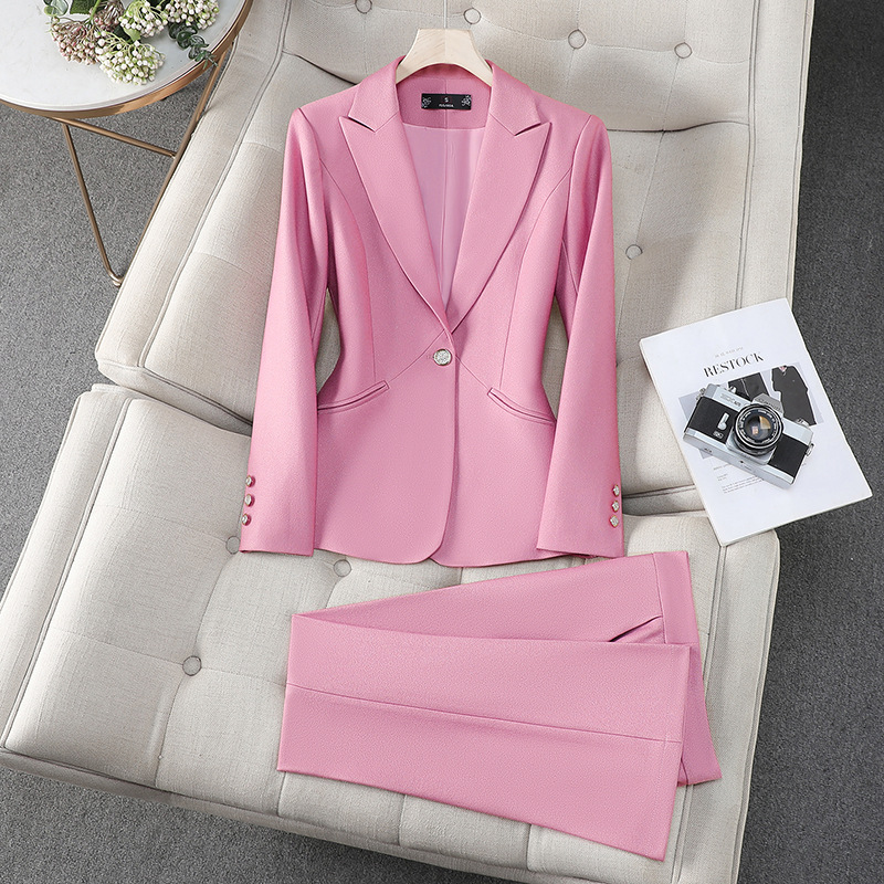 Büro-Damen-formeller Hosenanzu – Formal Winter Wear Women Jacket Bewertung und Preis