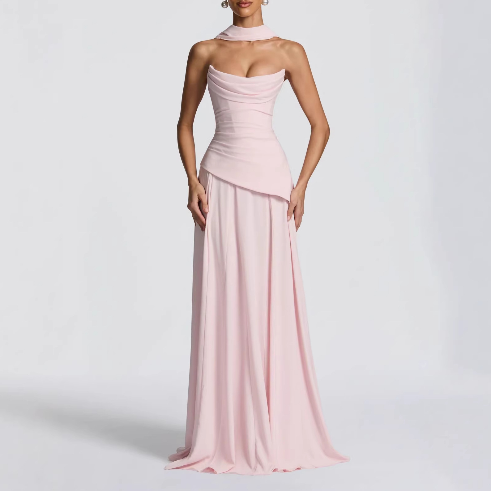 Langes Kleid für Damen, A-Lini – Formal Wear Gowns For Women Bewertung und Preis