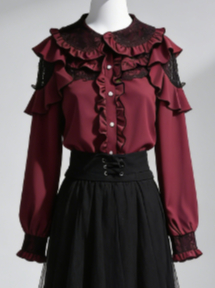 Kawaii Harajuku JK Damen Bluse – Women Formal Blouses For Evening Wear Bewertung und Preis