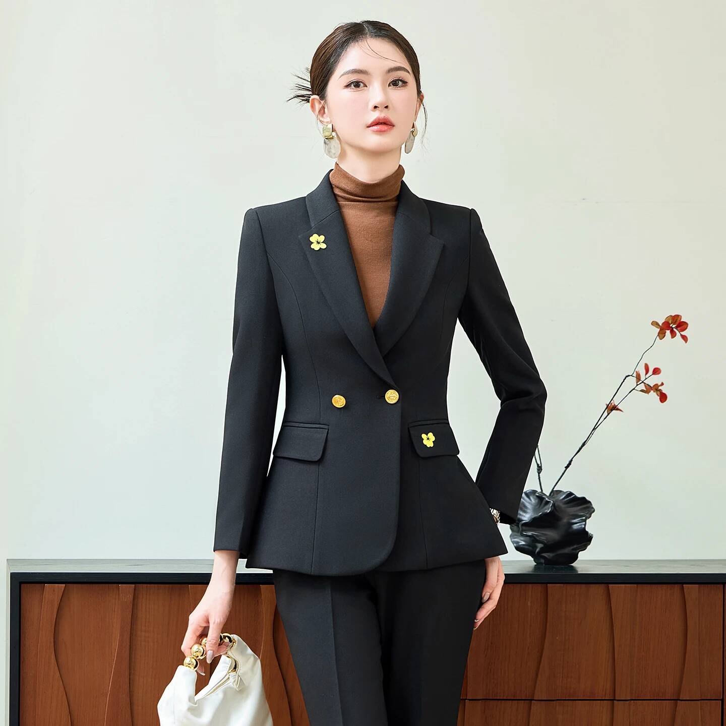 Formale Damen-Business-Anzüge, – Formal Winter Wear Women Jacket Bewertung und Preis