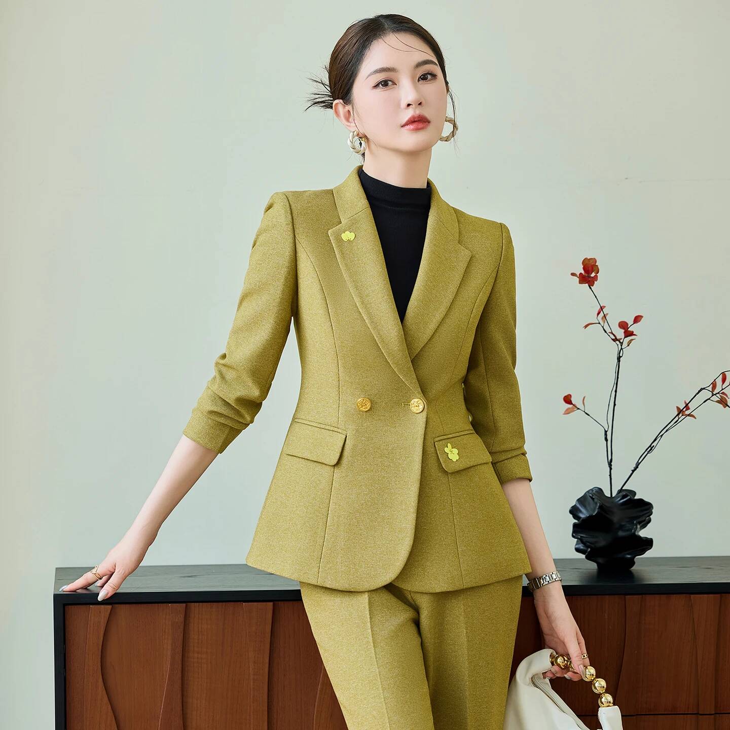 Formale Damen-Business-Anzüge, – Formal Winter Wear Women Jacket Bewertung und Preis