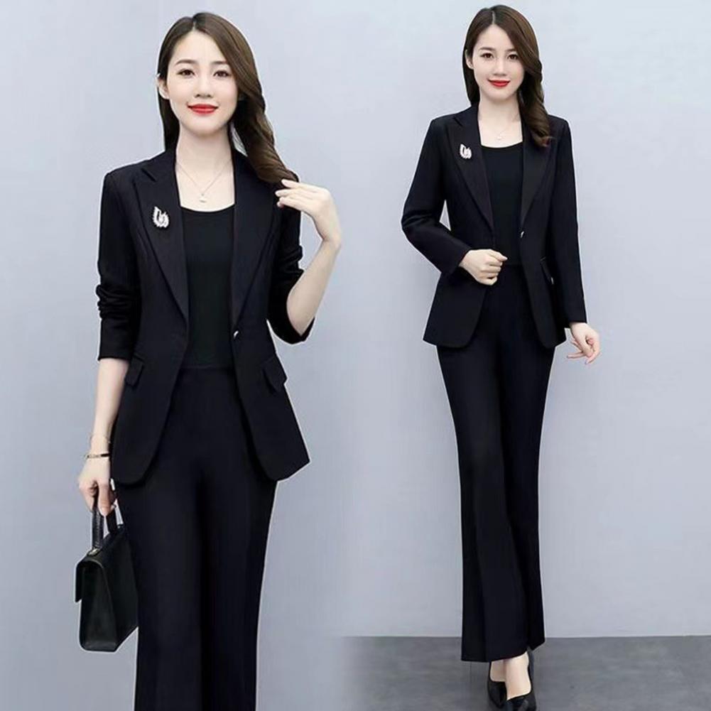 2-teiliges Damen-Anzug-Set mit – Women'S Formal Wear With Pants Bewertung und Preis