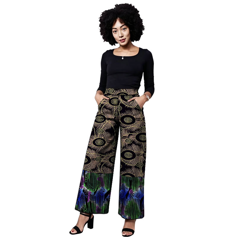 Ankara Outfit Damen Patchwork- – Tailored Trouser Wide Bewertung und Preis
