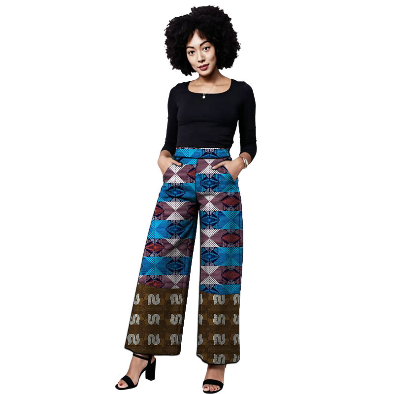 Ankara Outfit Damen Patchwork- – Tailored Trouser Wide Bewertung und Preis
